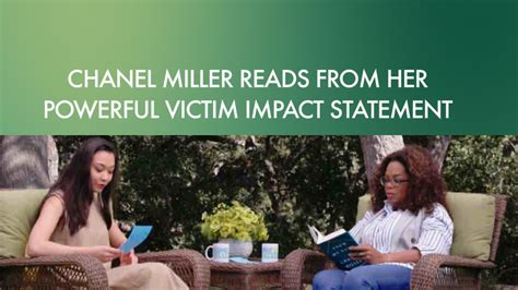 Chanel miller victim impact